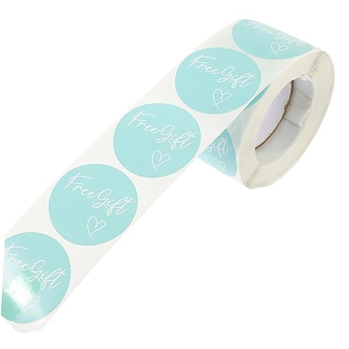 KICHOUSE 1Rolle Dekorative Geschenkaufkleber Selbstklebende Sticker für Geschenkverpackungen und Partys pro Perfektes Zubehör für Kreative von KICHOUSE