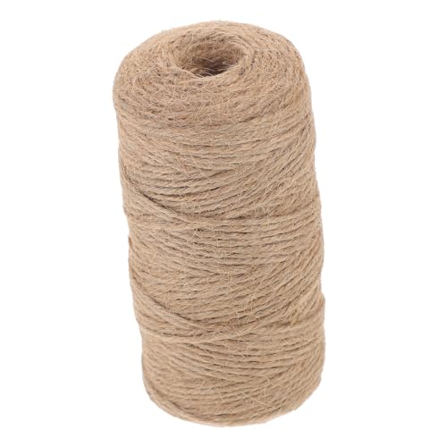KICHOUSE 1Rolle Dekoratives Jute Seil für DIY Basteln und Geschenkverpackung Lange Schnur aus Natürlichem Jute Robust und Wiederverwendbar für Hochzeiten und Kreative KICHOUSE 1Rolle Dekoratives Jute Seil für DIY Basteln und Geschenkverpackung Lange Schnur aus Natürlichem Jute Robust und Wiederverwendbar für Hochzeiten und Kreative von KICHOUSE