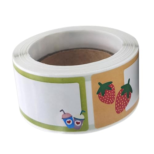 KICHOUSE 1Rolle Selbstklebende Namensschilder für Kawaii Aufkleberbögen für Schulbedarf Abnehmbare Bleistiftetiketten Starke Haftung Handschriftlich Beschriftbar für Bücher KICHOUSE 1Rolle Selbstklebende Namensschilder für Kawaii Aufkleberbögen für Schulbedarf Abnehmbare Bleistiftetiketten Starke Haftung Handschriftlich Beschriftbar für Bücher von KICHOUSE