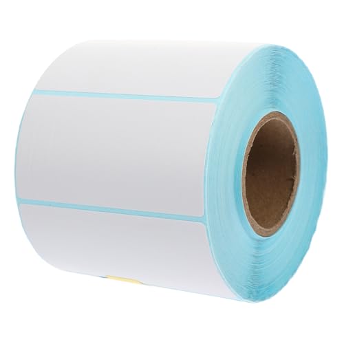KICHOUSE 1Rolle Thermoetiketten Selbstklebende für Thermodrucker pro Rolle Langlebig für Versand und Kleine Unternehmen Einfaches Abziehen von KICHOUSE
