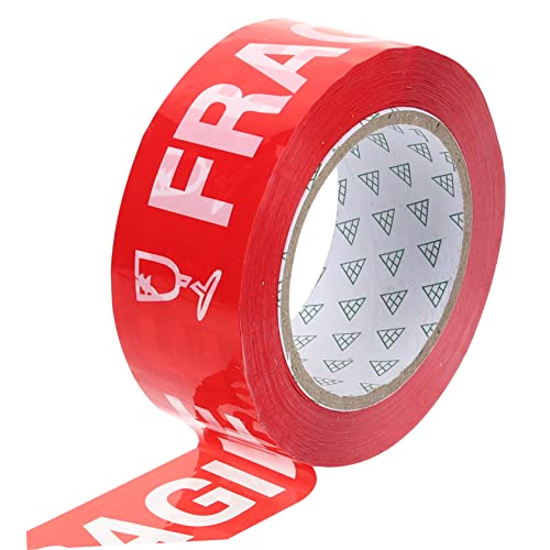 KICHOUSE 1Rolle Versandklebeband Selbstklebendes Warnband für Zerbrechliche Artikel Breit Strapazierfähig für Sicheren Versand KICHOUSE 1Rolle Versandklebeband Selbstklebendes Warnband für Zerbrechliche Artikel Breit Strapazierfähig für Sicheren Versand von KICHOUSE