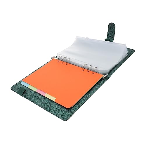 KICHOUSE 1Satz Budgetordner mit Geldumschlägen Geldsparender Planer für Haushaltsbudget Praktische Ringbuch Organizer mit Dekorativem Design und Einfachem Zugang zu Quittungen von KICHOUSE