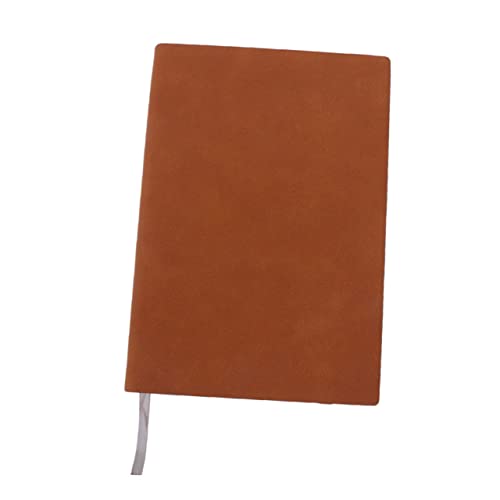 KICHOUSE 1Stück PU Leder Notizbuch mit Gummiband Strapazierfähig für Rezepte Tagebuch und Notizen Design für Büro und Schule von KICHOUSE