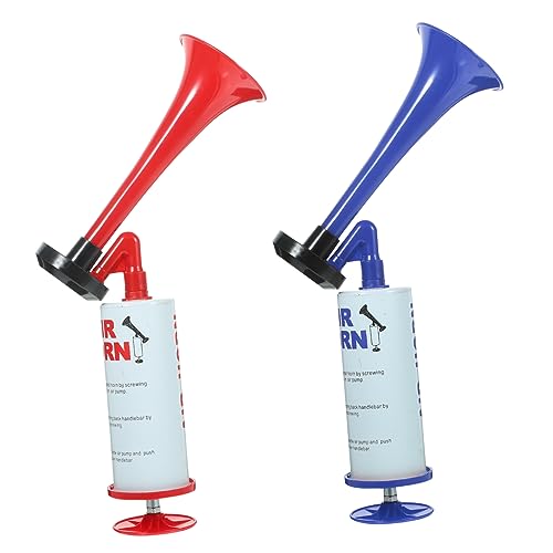 KICHOUSE 2 Stück Geräuscherzeuger Der Lufthupenpumpe Pfeifen Mit Lanyard Sport Handgehaltenes Lautes Lufthorn Handluftpumpenhupe Lufthorn Horn Tragbare Handhupe Fußball Abs KICHOUSE 2 Stück Geräuscherzeuger Der Lufthupenpumpe Pfeifen Mit Lanyard Sport Handgehaltenes Lautes Lufthorn Handluftpumpenhupe Lufthorn Horn Tragbare Handhupe Fußball Abs von KICHOUSE