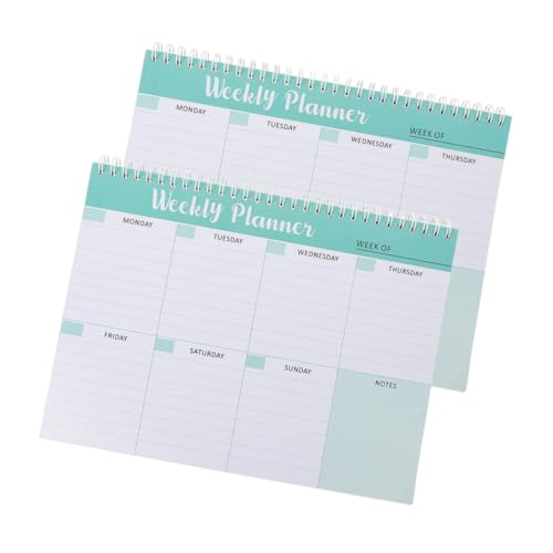 KICHOUSE 2 Stück Planer Dinge zu tun Notizbuch tägliches notizbuch arbeiten Tasche Notepad -Organisator Tag Notizen des Lehrers tägliche Planungsprüfungen Notizblock zu machen Papier KICHOUSE 2 Stück Planer Dinge zu tun Notizbuch tägliches notizbuch arbeiten Tasche Notepad -Organisator Tag Notizen des Lehrers tägliche Planungsprüfungen Notizblock zu machen Papier von KICHOUSE