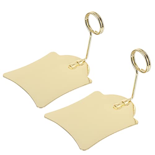 KICHOUSE 2 Stück Preisschild-clip Preisschildklemme Etikettenhalterklemme Werbeschildhalter Werbe-tag-clip Preisschildhalter Preisschildständer Preisschildregal Im Supermarkt Golden Metall KICHOUSE 2 Stück Preisschild-clip Preisschildklemme Etikettenhalterklemme Werbeschildhalter Werbe-tag-clip Preisschildhalter Preisschildständer Preisschildregal Im Supermarkt Golden Metall von KICHOUSE