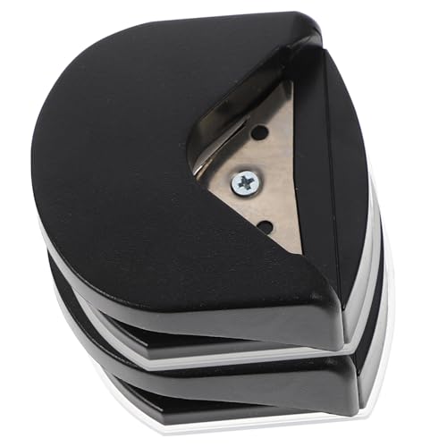 KICHOUSE 2 Stück Rounder Corner Rundschneider Eckenstanzer Trimmer DIY Für Kreisschneider Basteln Abgerundete Handwerke Manueller Eckenrundstanzer Edelstahl Schwarz KICHOUSE 2 Stück Rounder Corner Rundschneider Eckenstanzer Trimmer DIY Für Kreisschneider Basteln Abgerundete Handwerke Manueller Eckenrundstanzer Edelstahl Schwarz von KICHOUSE