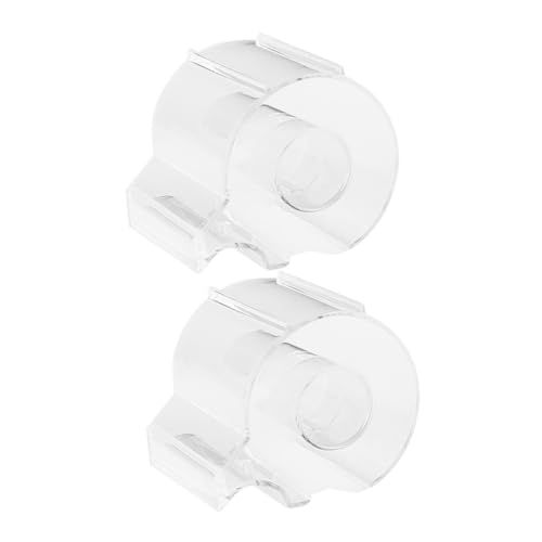 KICHOUSE 2 Stück Transparenter Bandschneider Klebebandspender Für Maler Klebeband Mit Abroller Versandklebeband Klebebandabroller Für Die Küche Schreibtischband Klebeband Nachfüllen Acryl von KICHOUSE