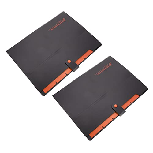 KICHOUSE 2 Stücke Archiv Und Datei Lagerung Tasche Organizer Faltbare Erweiterbar Akkordeon Einreichung Bunte Tragbare Multi Dokumente Ordner Dokument Ordner Pp von KICHOUSE