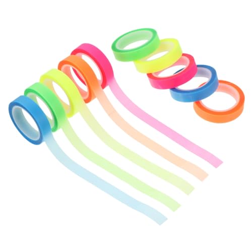 KICHOUSE 20 Rollen Bunte Transparente Markierungsbänder Wasserfest Abreißbar Selbstklebend Professionelle Buch lesezeichen Praktische Haftnotizen für Schule und Büro KICHOUSE 20 Rollen Bunte Transparente Markierungsbänder Wasserfest Abreißbar Selbstklebend Professionelle Buch lesezeichen Praktische Haftnotizen für Schule und Büro von KICHOUSE