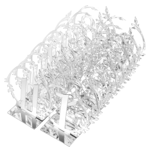 KICHOUSE 20 Stück Digitale Tischkarten Gäste Tischdekorationen klare Tischnummernhalter unser hochzeitsdeko wiederverwendbare Sitzschilder Acryl Tischnummern Zeichen Silver KICHOUSE 20 Stück Digitale Tischkarten Gäste Tischdekorationen klare Tischnummernhalter unser hochzeitsdeko wiederverwendbare Sitzschilder Acryl Tischnummern Zeichen Silver von KICHOUSE