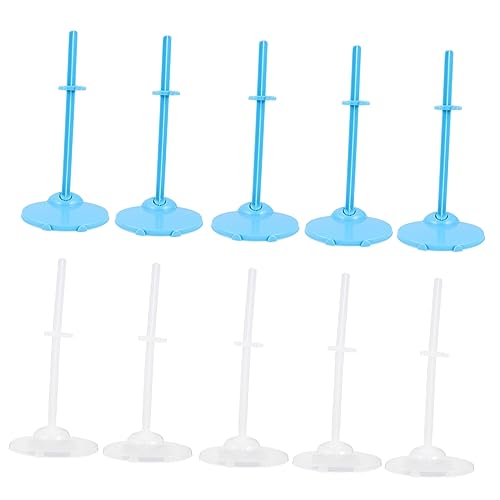 KICHOUSE 20 Stück Fester Stützrahmen für Puppenspielzeug unser Actionfigur Puppenständer Universal- Bausatz Stand doll Accessories Spielzeugständer Puppenzubehör Puppenständerhalter von KICHOUSE