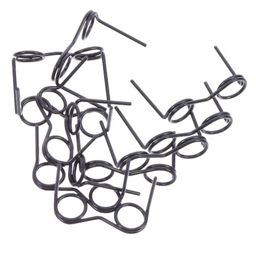 KICHOUSE 20 Stück Mini Brillen für Puppen Teiliges aus Schwarzem Metallrahmen ohne Gläser Accessoires für Puppen zum Ankleiden für Kreative Fotoshootings von KICHOUSE