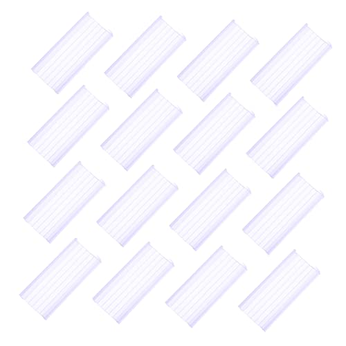 KICHOUSE 20 Stück PVC Preisschildhalter Transparent für Supermarkt und Einzelhandel Etikettenhalter für Preisauszeichnungen Einfach zu Montieren Schützt Ihre Beschädigungen für Regal von KICHOUSE