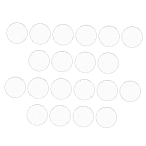 KICHOUSE 20 Stück Spiralschnallen Bindeschnallenring Planerscheibe Runde Buchbinderinge Loseblattbinderringe Bindebuchringe Kunststoff Binderinge Bücherringe Papierbinder Abs Transparent KICHOUSE 20 Stück Spiralschnallen Bindeschnallenring Planerscheibe Runde Buchbinderinge Loseblattbinderringe Bindebuchringe Kunststoff Binderinge Bücherringe Papierbinder Abs Transparent von KICHOUSE