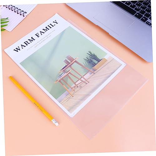 KICHOUSE 20 Stück Teiliges Form Dokumentenfolder Weiße Reißfeste und Verschleißfeste Transparente Einzelseiten Ordner für Büro Schule und Alltag Praktische Schutzmappe für Papiere KICHOUSE 20 Stück Teiliges Form Dokumentenfolder Weiße Reißfeste und Verschleißfeste Transparente Einzelseiten Ordner für Büro Schule und Alltag Praktische Schutzmappe für Papiere von KICHOUSE