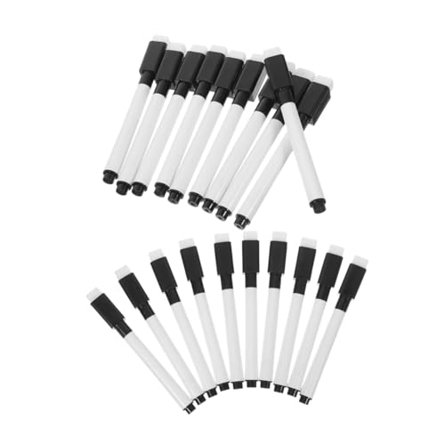 KICHOUSE 20 Stück Trocken Abwischbare Marker Whiteboard Marker Löschbare Marker Trocken Abwischbarer Stift Kleine Trocken Abwischbare Marker Whiteboard Marker Trocken Abwischbar von KICHOUSE
