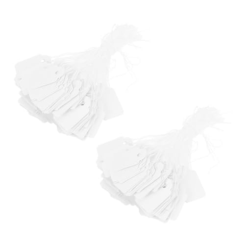KICHOUSE 200 Stück Preisschild Für Schmuck Loch Schmucketiketten Und -anhänger Einzelhandel Preisauszeichnungsetiketten Schmuck Tags Klein Shop-preisschild Stichworte Ring-tag Groß Papier KICHOUSE 200 Stück Preisschild Für Schmuck Loch Schmucketiketten Und -anhänger Einzelhandel Preisauszeichnungsetiketten Schmuck Tags Klein Shop-preisschild Stichworte Ring-tag Groß Papier von KICHOUSE