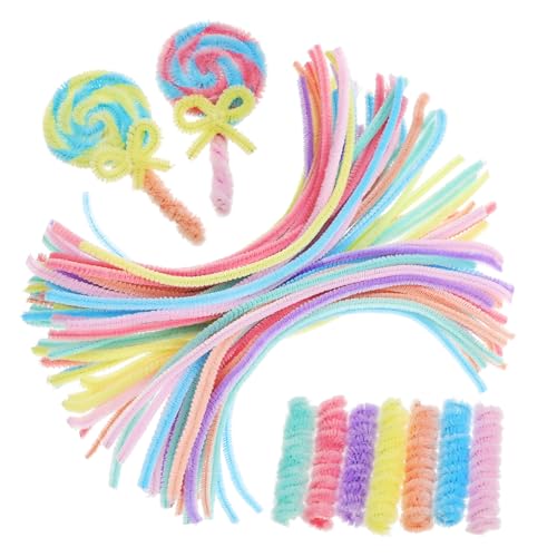 KICHOUSE 200Stücke Pfeifenreiniger Bastelstiele Flauschige Chenille Stiele für Kreative DIY Dekorationen für Bastelprojekte und Kinderkunsthandwerk KICHOUSE 200Stücke Pfeifenreiniger Bastelstiele Flauschige Chenille Stiele für Kreative DIY Dekorationen für Bastelprojekte und Kinderkunsthandwerk von KICHOUSE
