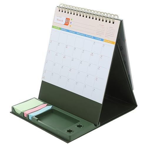 KICHOUSE 2024 Aufbewahrungsbox für Schreibtischkalender Dekorationen Tischkalender-Notizblock Stehen kleiner Kalender Bürodekor Countdown -Kalender Desktop-Kalender Plastik KICHOUSE 2024 Aufbewahrungsbox für Schreibtischkalender Dekorationen Tischkalender-Notizblock Stehen kleiner Kalender Bürodekor Countdown -Kalender Desktop-Kalender Plastik von KICHOUSE