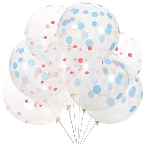 KICHOUSE 20Stücke Farbige Luftballons Transparent Mit Latexballons Für Hochzeiten Geburtstagsfeiern Und Festlichkeiten Langlebige Dekoration Für Drinnen Und Draußen von KICHOUSE