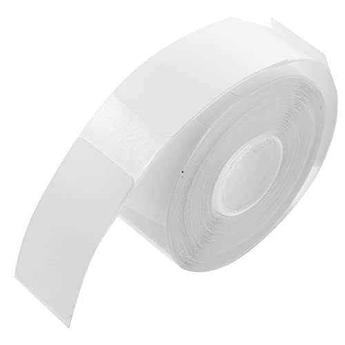 KICHOUSE 230 Blatt Wasserdichtes selbstklebendes Etikett Buntes Wärmeetikett selbstklebender Aufkleber-Etikettband Klebeetiketten Thermal -Etikett -Druckband Etiketten Aufkleber Papier Weiß von KICHOUSE