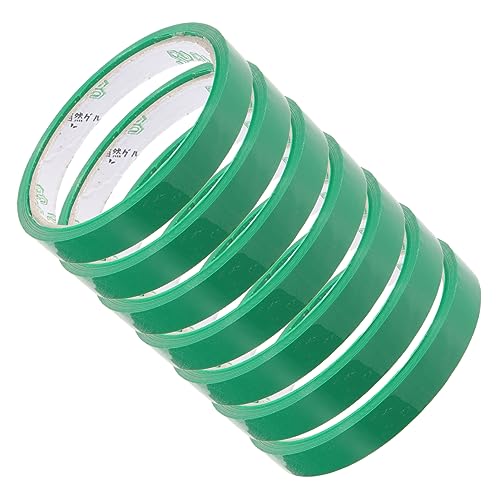 KICHOUSE 24 Rollen Knüpfmaschinenband Beutelhalsband Verpackungsklebeband für Beutel Versiegelung packing tape paketband Klebebänder für Verpackungen Packband zum Nachfüllen Sport Green KICHOUSE 24 Rollen Knüpfmaschinenband Beutelhalsband Verpackungsklebeband für Beutel Versiegelung packing tape paketband Klebebänder für Verpackungen Packband zum Nachfüllen Sport Green von KICHOUSE