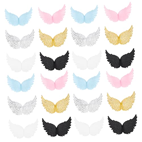 KICHOUSE 24 Stück Engelsflügel plastikenten bastelzeug Geschenkidee DIY Zubehör Flügel Dekoration Flügelapplikationen Flügel zum Selbermachen Dekoration mit Flügeln aus Kunststoff Colorful KICHOUSE 24 Stück Engelsflügel plastikenten bastelzeug Geschenkidee DIY Zubehör Flügel Dekoration Flügelapplikationen Flügel zum Selbermachen Dekoration mit Flügeln aus Kunststoff Colorful von KICHOUSE