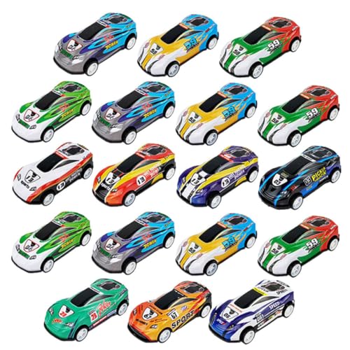 KICHOUSE 25Stücke Teiliges Pull Back Miniaturautomodell Robuste und Langlebige Autos für Tabletop Autodekoration und Desktop Autodekor für Drinnen und Draußen KICHOUSE 25Stücke Teiliges Pull Back Miniaturautomodell Robuste und Langlebige Autos für Tabletop Autodekoration und Desktop Autodekor für Drinnen und Draußen von KICHOUSE