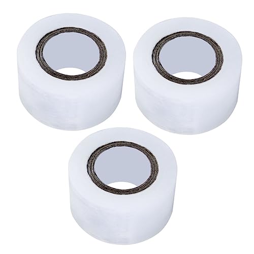 KICHOUSE 3 Rollen Gemüsefolie wickeln trans Film biegen Packband klar strecken Band schwere frischhaltefolie Verpackungsfolie zum Mitnehmen Sport von KICHOUSE