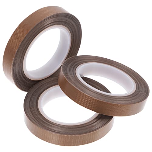 KICHOUSE 3 Rollen hitzebeständiges Klebeband industrieklebeband insulation tape Wärmedämmband Isolierung schwer elektrisches Klebeband im Freien Glasfasergewebeband Rückenmaterial: KICHOUSE 3 Rollen hitzebeständiges Klebeband industrieklebeband insulation tape Wärmedämmband Isolierung schwer elektrisches Klebeband im Freien Glasfasergewebeband Rückenmaterial: von KICHOUSE