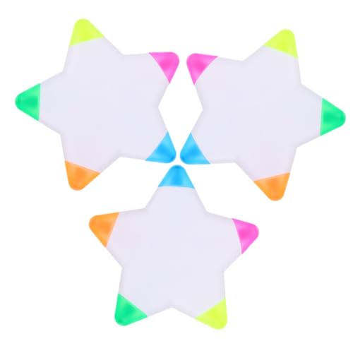 KICHOUSE 3 Stück Kleine Fluoreszierende Textmarker Bunten Marker für Erwachsene für Kunstbedarf Schulprojekte und Büroanwendungen KICHOUSE 3 Stück Kleine Fluoreszierende Textmarker Bunten Marker für Erwachsene für Kunstbedarf Schulprojekte und Büroanwendungen von KICHOUSE