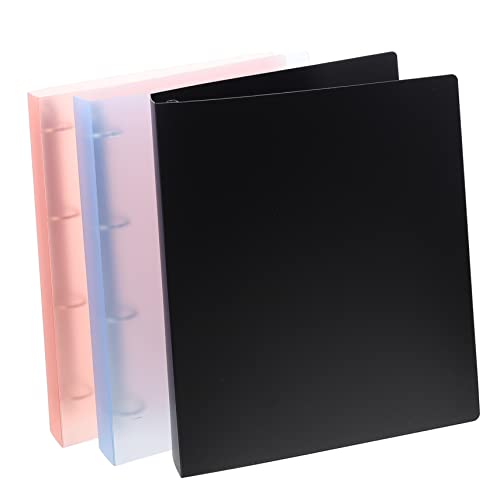 KICHOUSE 3 Stücke Ordner Organizer Zinken Bindemittel Bins Dokumente Dateien Binder Clips Organizer Banker Stapelbar Einreichung Foolscap Boxen Multi Faltbare Pp von KICHOUSE