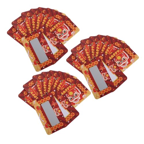 KICHOUSE 30 Stück Chinesische Neujahrs-rubbelkarten Für Kinder. Lustiges Und Tragbares Rubbelspiel Für Partygeschenke Und Dekorationen Zum Mondneujahr KICHOUSE 30 Stück Chinesische Neujahrs-rubbelkarten Für Kinder. Lustiges Und Tragbares Rubbelspiel Für Partygeschenke Und Dekorationen Zum Mondneujahr von KICHOUSE