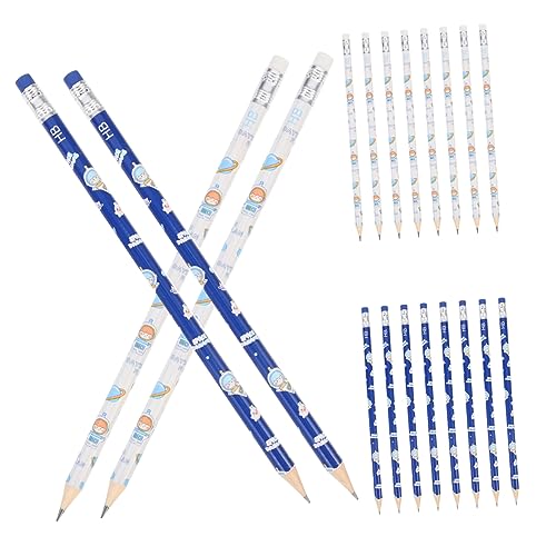 KICHOUSE 30 Stück Hb Holzbleistifte Bleistifte Schulmäppchen Buntstifte Für Erwachsene Federmäppchen Für Mädchen Whiteboard Marker Schülerbedarf Buch Buntstifte Für Bleistift von KICHOUSE