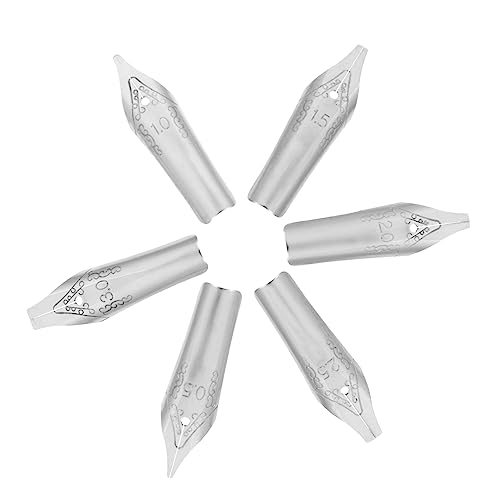 KICHOUSE 30 Teiliges Set Stiftspitzen Zum Zeichnen Ersatzspitzen Für Manga Füllfederhalter Beschriftung Anfänger Federspitzen Kalligraphie Schräg Künstlerischer Stub Dip Pen Sailor von KICHOUSE