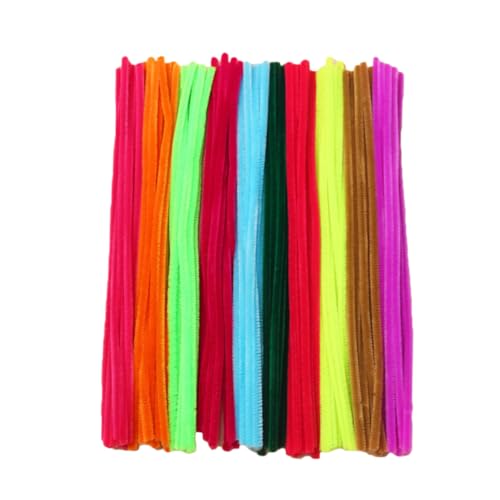 KICHOUSE 300 Stück Bunte Plüschstäbe für Diy Bastelprojekte Kreatives Bastelmaterial für Kindergarten und Frühe Bildung für Figuren Dekorationen und Mehr KICHOUSE 300 Stück Bunte Plüschstäbe für Diy Bastelprojekte Kreatives Bastelmaterial für Kindergarten und Frühe Bildung für Figuren Dekorationen und Mehr von KICHOUSE