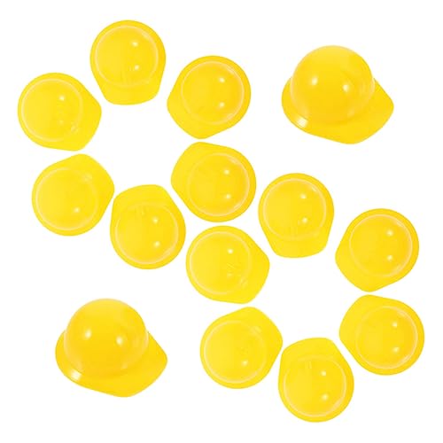 KICHOUSE 30Stücke Mini Bauhelm für Puppen und Haustiere Gelber Kreativer Schutzhelm Robust und Langlebig für DIY Dekorationen und Themenpartys KICHOUSE 30Stücke Mini Bauhelm für Puppen und Haustiere Gelber Kreativer Schutzhelm Robust und Langlebig für DIY Dekorationen und Themenpartys von KICHOUSE