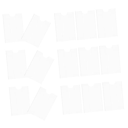 KICHOUSE 30Stücke Preisetikettenhalter Transparent Einfach zu Installieren für Supermärkte Geschäfte und Produktpräsentationen Schützt und Sorgt von KICHOUSE