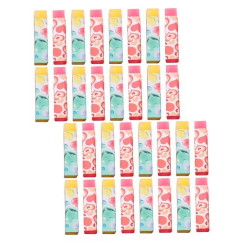 KICHOUSE 32pcs Neuheit Herzrotler Valentinstag Fun Mini Kawaii Stationery Eraser Kindergummi Eraser Für Schulbedarf Klassenzimmer Belohnungen von KICHOUSE