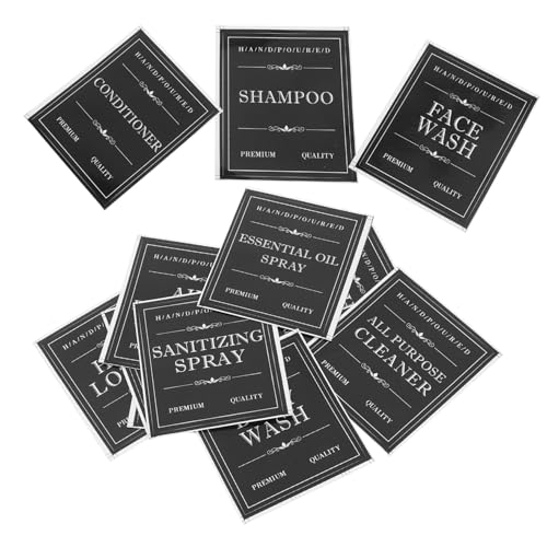 KICHOUSE 3Sätze Reisefreundliche Wasserdichte Für Shampoo Und Lotionflaschen Selbstklebende Aufkleber Für Kosmetische Behälter Zur Optimalen Aufbewahrung Im Badezimmer KICHOUSE 3Sätze Reisefreundliche Wasserdichte Für Shampoo Und Lotionflaschen Selbstklebende Aufkleber Für Kosmetische Behälter Zur Optimalen Aufbewahrung Im Badezimmer von KICHOUSE
