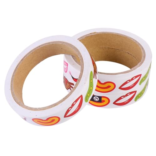 KICHOUSE 3Stücke Selbstklebende Mund Aufkleber Für DIY Bastelmaterialien Kreative Cartoon Sticker Zum Gestalten Und Dekorieren KICHOUSE 3Stücke Selbstklebende Mund Aufkleber Für DIY Bastelmaterialien Kreative Cartoon Sticker Zum Gestalten Und Dekorieren von KICHOUSE