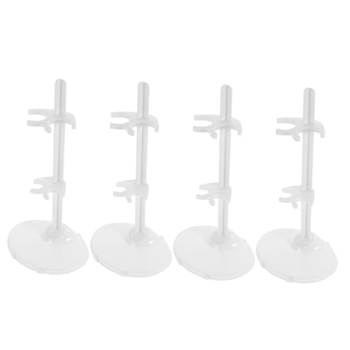 KICHOUSE 4 Sätze Puppenständer puppenzubehör doll Accessories Unterstützung der Puppenhalterung Ständer für Puppenmodelle Babypuppe praktische Puppenhalterungen Puppenbasis PVC Weiß KICHOUSE 4 Sätze Puppenständer puppenzubehör doll Accessories Unterstützung der Puppenhalterung Ständer für Puppenmodelle Babypuppe praktische Puppenhalterungen Puppenbasis PVC Weiß von KICHOUSE