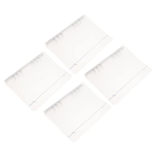 KICHOUSE 4 Stück Loseblatt Notizbuch Schutzhülle Tragbare Folio Notizblock Abdeckung Kleine Hüllen Schutzfolien Scrapbooking Persönlicher Planer Ordner 6 Ring Ordner 6 Loch Ordner KICHOUSE 4 Stück Loseblatt Notizbuch Schutzhülle Tragbare Folio Notizblock Abdeckung Kleine Hüllen Schutzfolien Scrapbooking Persönlicher Planer Ordner 6 Ring Ordner 6 Loch Ordner von KICHOUSE
