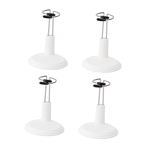 KICHOUSE 4 Stück Stützrahmen Für Puppen Kreativer Puppenstand Bär Stehen Puppe Steht Stützständer Für Puppen Figurenständer Puppe Mannequin Unterstützung Stütze Für Puppenständer Weiß von KICHOUSE