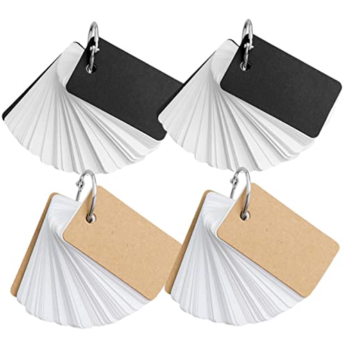 KICHOUSE 4 Stück Word Book Memory Card leere Karteikarten schmucklos Lernkarten zum Sprachenlernen Karten leer FlashCard leere Speicherkarten englische Wortkarten Papier KICHOUSE 4 Stück Word Book Memory Card leere Karteikarten schmucklos Lernkarten zum Sprachenlernen Karten leer FlashCard leere Speicherkarten englische Wortkarten Papier von KICHOUSE