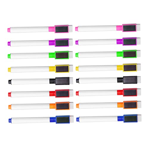 KICHOUSE 40 Stück Farbige Whiteboard Marker mit Magnet Geruchsarm Schnell Trocknend für Klassenzimmer Büro und Zuhause von KICHOUSE