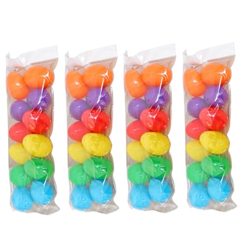 KICHOUSE 48 Stück Bunte Kunststoff Ostereier Set Dekorative Bastel Eier für Ostern Imitationseier für DIY Projekte für Familienaktivitäten Leicht und Tragbar Vielseitig Einsetzbar KICHOUSE 48 Stück Bunte Kunststoff Ostereier Set Dekorative Bastel Eier für Ostern Imitationseier für DIY Projekte für Familienaktivitäten Leicht und Tragbar Vielseitig Einsetzbar von KICHOUSE