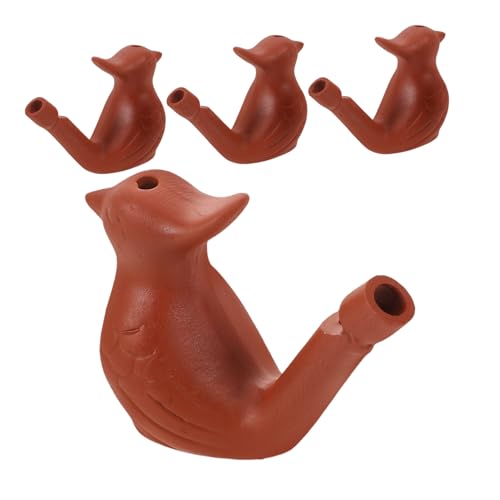 KICHOUSE 4Stücke Wasservogelpfeifen im Tierpfeifenspielzeug für Realistische Vogelgeräusche für Outdoor Aktivitäten und Geburtstagsgeschenke KICHOUSE 4Stücke Wasservogelpfeifen im Tierpfeifenspielzeug für Realistische Vogelgeräusche für Outdoor Aktivitäten und Geburtstagsgeschenke von KICHOUSE