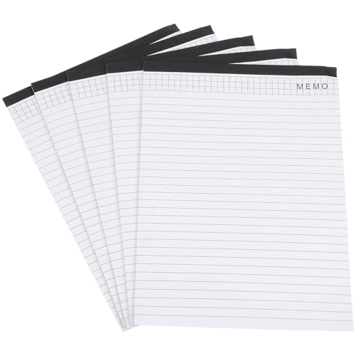 KICHOUSE 5 Stück Notizbuch Tragbare Notizblöcke für Meetings und Persönliche Planung pro Heft Reißfestes Papier Vielseitig Einsetzbar für Schule Büro und Zuhause KICHOUSE 5 Stück Notizbuch Tragbare Notizblöcke für Meetings und Persönliche Planung pro Heft Reißfestes Papier Vielseitig Einsetzbar für Schule Büro und Zuhause von KICHOUSE